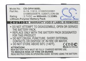 Baterie Opticon H-19 019WS000861 900mAh