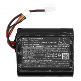 Baterie Bissell 3190+ 1627640 2600 mAh