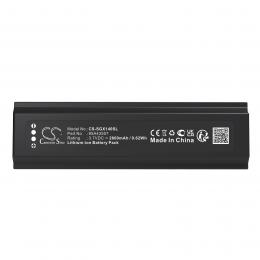 Baterie Shure GLXD+ SB904 s kapacitou 2600 mAh