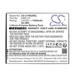 Baterie Cedar CT8 4990112 7500 mAh