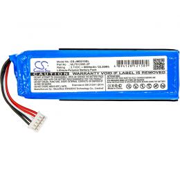 Baterie JBL Charge 2+ GSP1029102 s kapacitou 6000 mAh a napětím 3,7 V