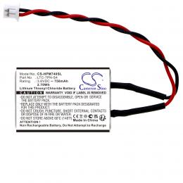 Baterie pro tiskárnu Heidelberg LTC-7PN-S4 s kapacitou 750 mAh