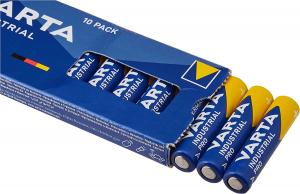 10x baterie LR03 Varta Industrial Pro 1,5V AAA B10