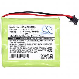 Baterie AEG Flair D 124402 1200 mAh