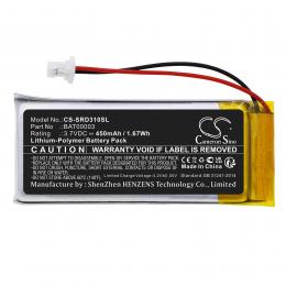 Baterie Cardo Q1 BAT00003 450mAh
