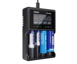 Nabíječka VC4SL Xtar Li-Ion NiMH 18650 21700 AA AAA USB-C