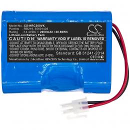 Baterie Hoover RBC030 RB219 2000mAh