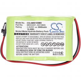 Baterie Welch-Allyn WA49020-EF 72250 3000 mAh