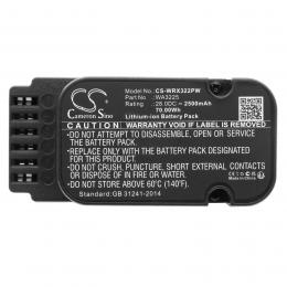 Baterie Worx Landroid L1500 WA3225 2500 mAh