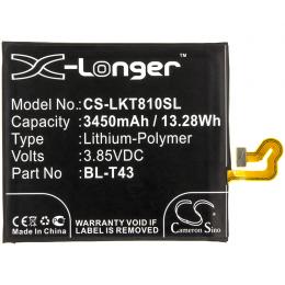 Baterie LG LMG810EA BL-T43 s kapacitou 3450 mAh