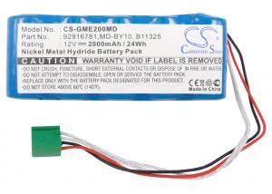 Baterie GE Dash 2000 B11325 2000mAh
