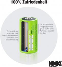 Baterie D R20 4000mAh NiMH 1,2V PeakPower B2