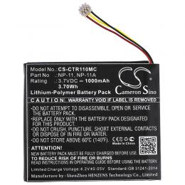 Baterie Casio TR Mini NP-11 1000 mAh