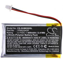 Baterie Sena SMH-10S YP802542P 650mAh
