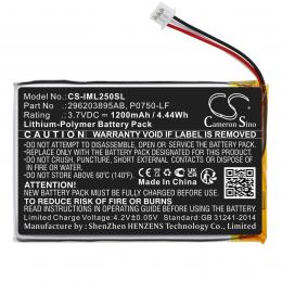 Baterie Ingenico Link 2500 P0750-LF 1200mAh