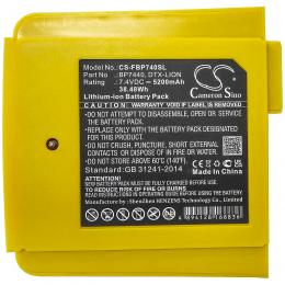 Baterie Fluke BP7440 DTX-1200-M 5200mAh Li-Ion 7,4V