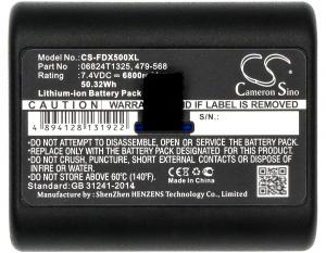 Baterie Fluke Versiv 479-568 6800 mAh