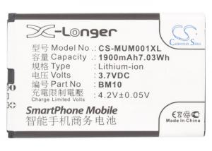 Baterie Xiaomi M1 BM10 s kapacitou 1900 mAh