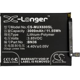 Baterie Xiaomi Mi 6X BN36 s kapacitou 3000 mAh