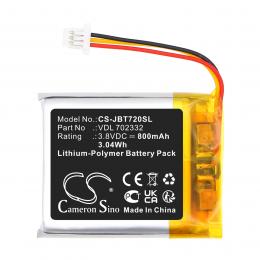 Baterie JBL Tune 720BT VDL 702332 s kapacitou 800 mAh