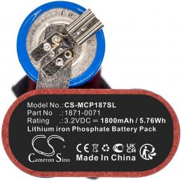 Baterie Wella 1871-0071 1800mAh 3,2V