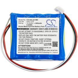 Baterie Endo-Mate NE131 U421-070 s kapacitou 800 mAh