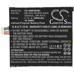 Baterie Amazon D01400 3555A2L 4400 mAh
