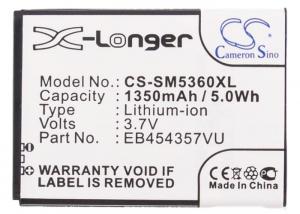 Baterie Samsung GT-S5360 EB454357VU 1350 mAh