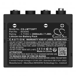 Baterie Ledlenser H7 SE 603040 2000mAh