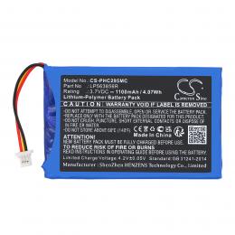Baterie Philips HD CAM 295 LP563856R 1100 mAh