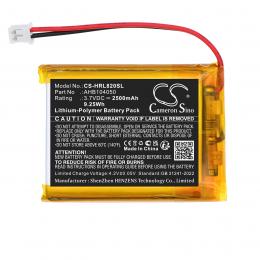 Baterie Hairmax Laserbrand 82 AHB104050 2500 mAh