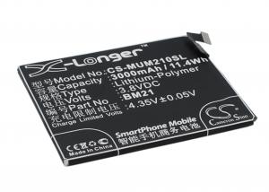 Baterie Xiaomi Mi Note BM21 s kapacitou 3000 mAh