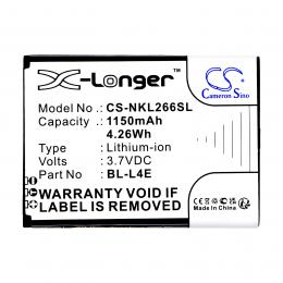 Baterie Nokia 2660 Flip 4G BL-L4E 1150 mAh