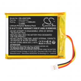 Baterie pro Logitech G733 533-000181 1500 mAh