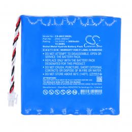 Baterie Beckman Coulter 390047 ZNG-390047 3800 mAh