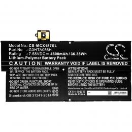 Baterie Microsoft Surface Pro X G3HTA056H 4800 mAh