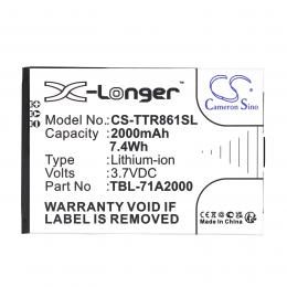 Baterie TP-Link TL-TR861 TBL-71A2000 s kapacitou 2000 mAh