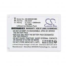 Baterie Nihon Kohden CardioAir ECG-2010 SB-202D 2900mAh