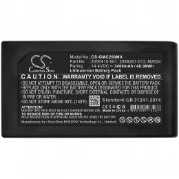 Baterie GE MAC 2000 2056410-001 3400mAh