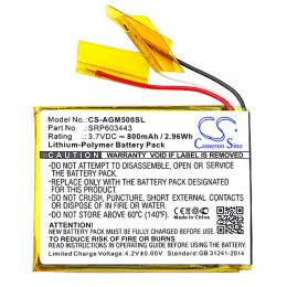 Baterie Astro A50 SRP603443 800mAh