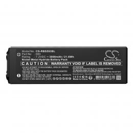 Baterie Scanreco 16131 593 3000 mAh
