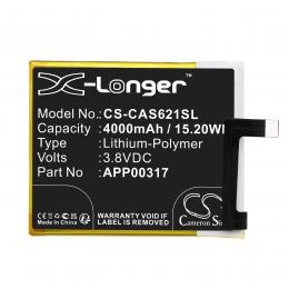 Baterie CAT S62 Pro APP00317 s kapacitou 4000 mAh