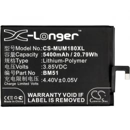Baterie Xiaomi Mi Max 3 BM51 s kapacitou 5400 mAh