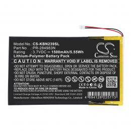 Baterie Kobo Clara HD N239 PR-284983N 1500mAh