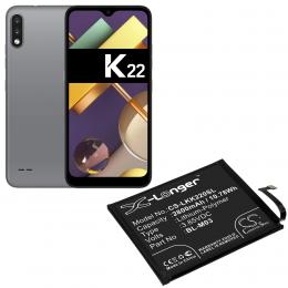 Baterie LG LMK200BMW BL-M03 s kapacitou 2800 mAh