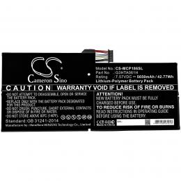 Baterie pro Microsoft Surface Pro 7 G3HTA061H s kapacitou 5650 mAh