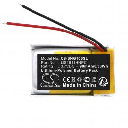 3D brýle Sony Playstation PS3 LIS1611HNPC 90mAh baterie