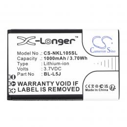 Baterie Nokia 105 2023 BL-L5J 1000mAh