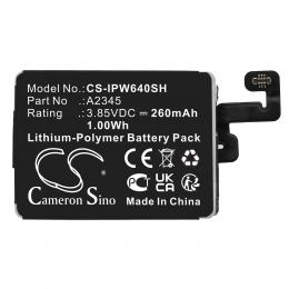 Baterie pro Apple Watch Series S6 A2345 s kapacitou 260 mAh