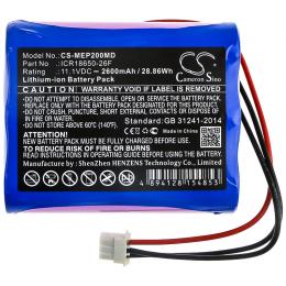 Lékařská baterie Econet Compact 2 ICR18650-26F 2600mAh